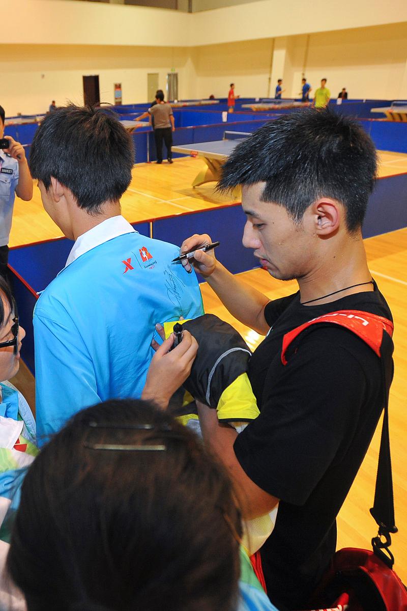 日本乒乓球队轻取奥地利乒乓球队，张继科打破历史纪录的简单介绍